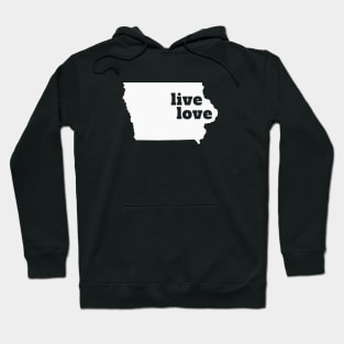Iowa - Live Love Iowa Hoodie
